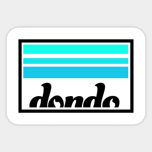 The dondo Sticker